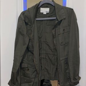 army green jacket